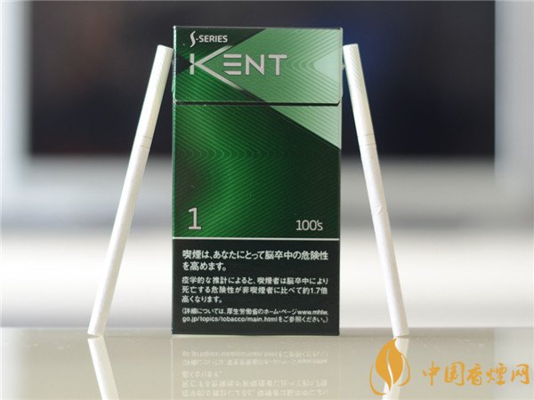 健牌香烟价格表图 kent香烟100s薄荷细支多少钱一包(20元)