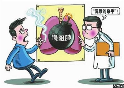 慢性阻塞性肺病（COPD）最后被“憋死” 主因是吸烟