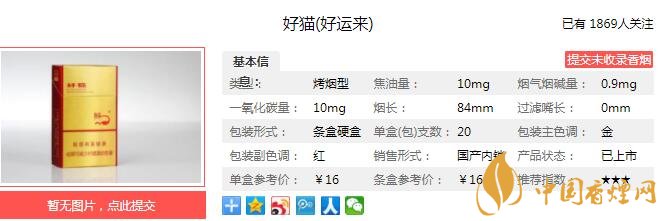 好猫好运来好抽吗 好猫好运来价格及参数介绍