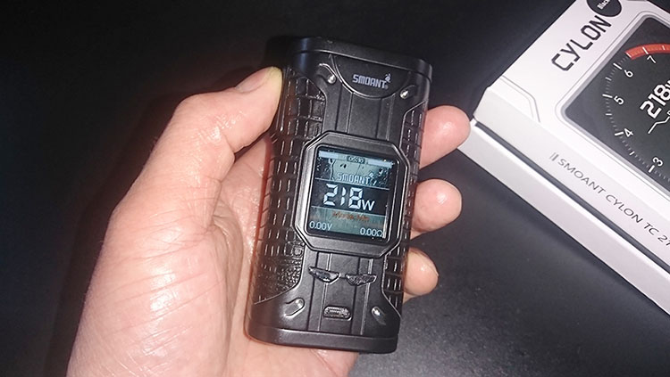 克莱鹏Smoant CYLON塞隆218W调压盒子体验评测